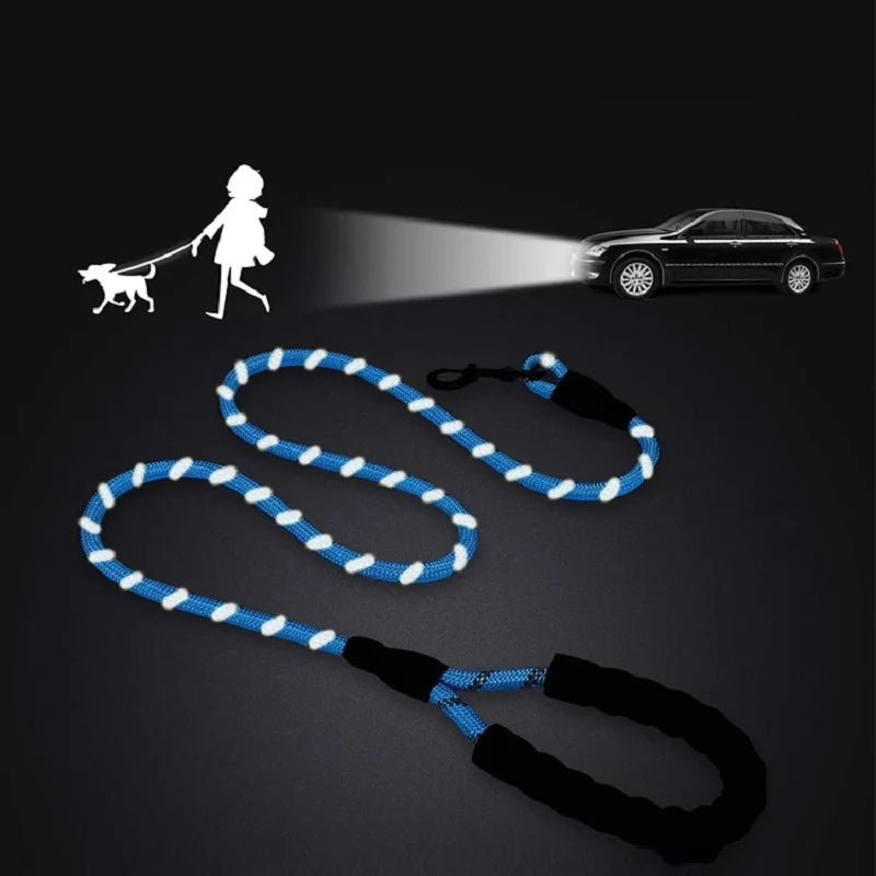 Striped Rope Dog Lead