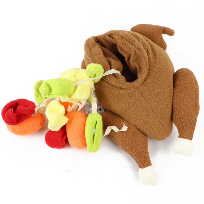 Stuffed Turkey Puzzle Toy