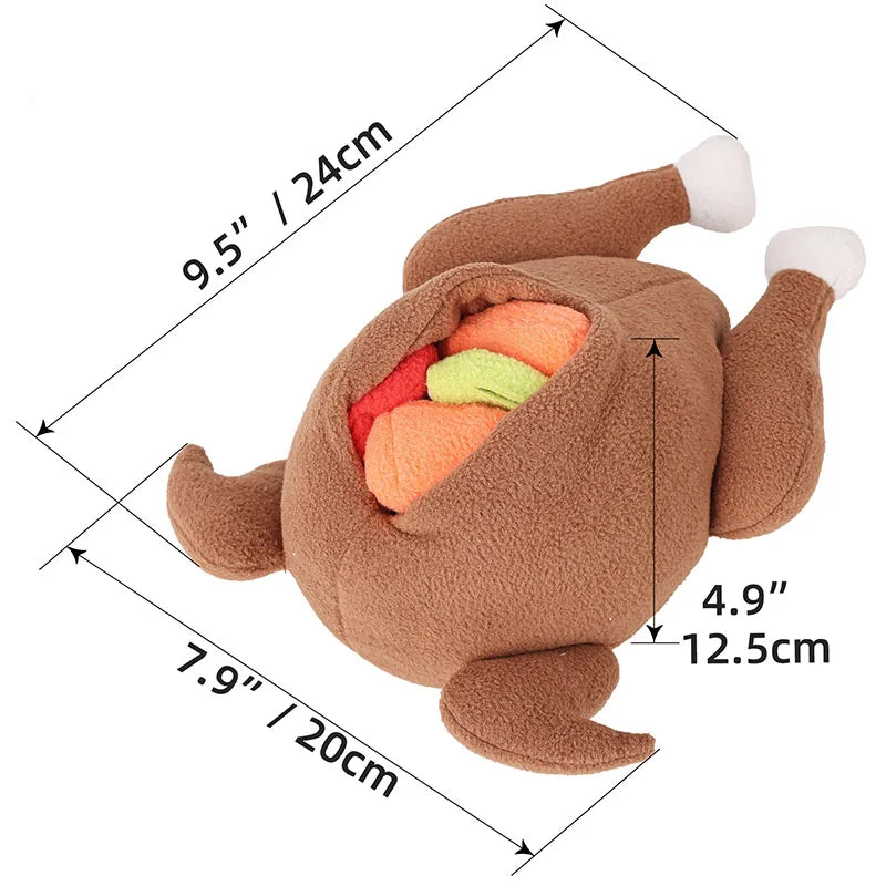 Stuffed Turkey Puzzle Toy