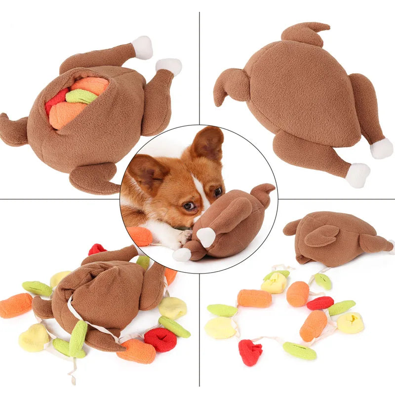 Stuffed Turkey Puzzle Toy