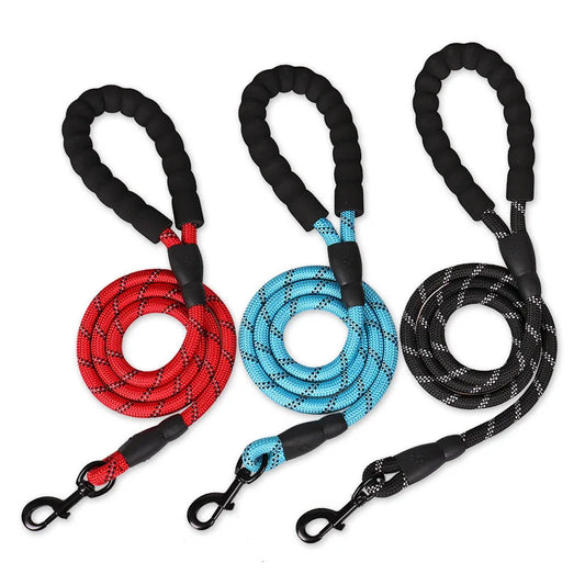 Striped Rope Dog Lead