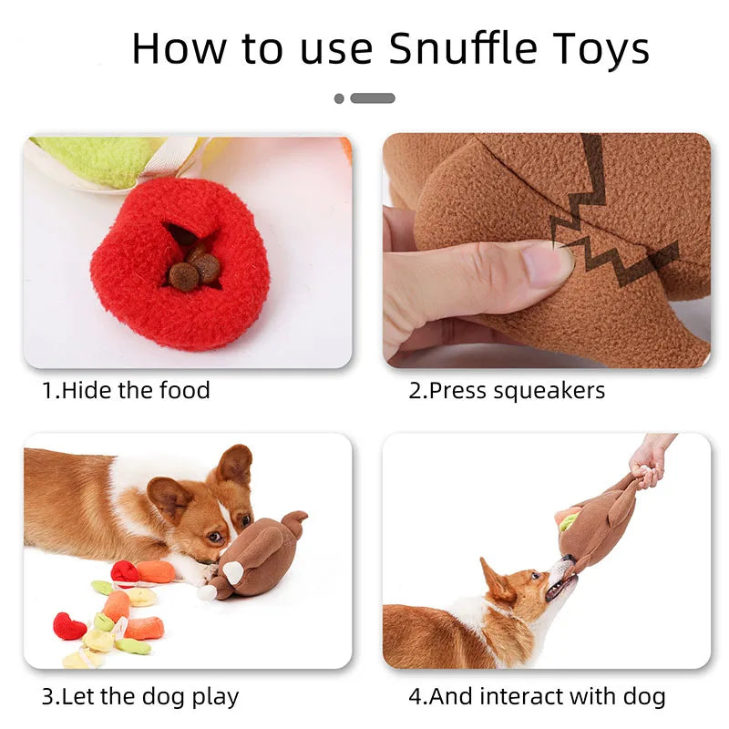 Stuffed Turkey Puzzle Toy