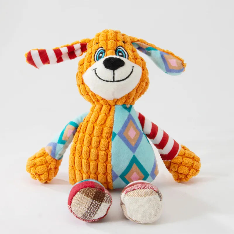 Patchwork Animal Dog Toy