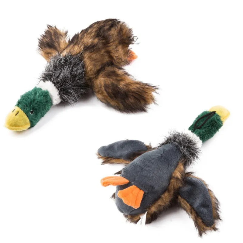 Crinkle Duck Dog Toy