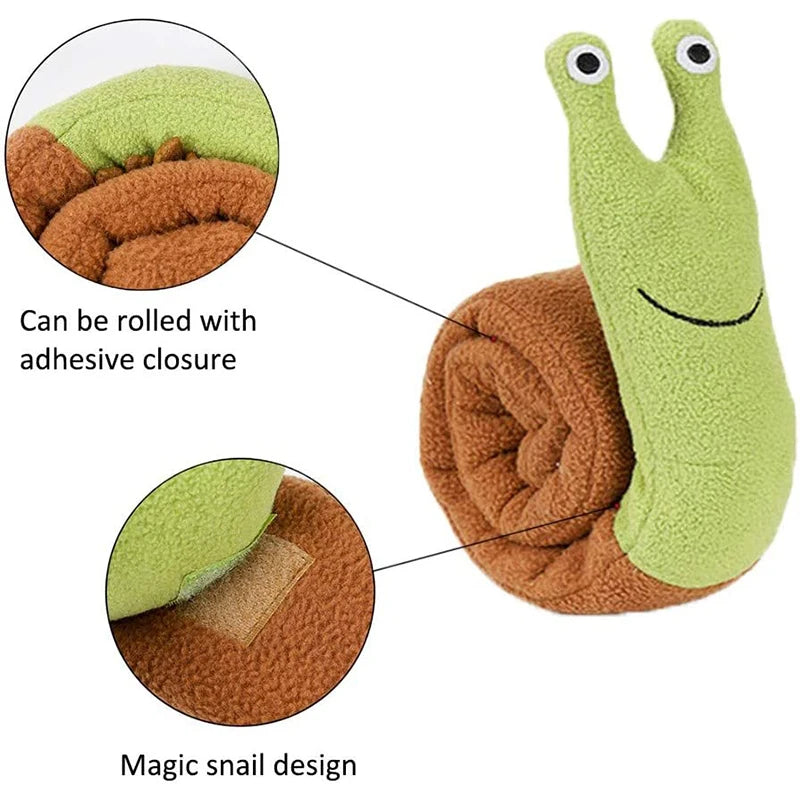 Snail Snuffle Toy