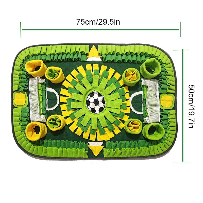 Football Field Snuffle Mat