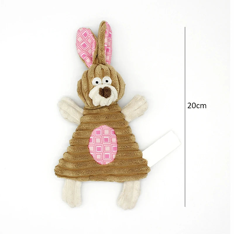 Bunny Crinkle Chew Toy