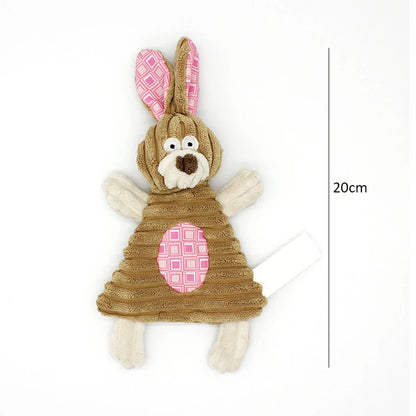 Bunny Crinkle Chew Toy