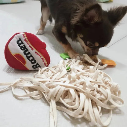 Ramen Noodle Snuffle Toy