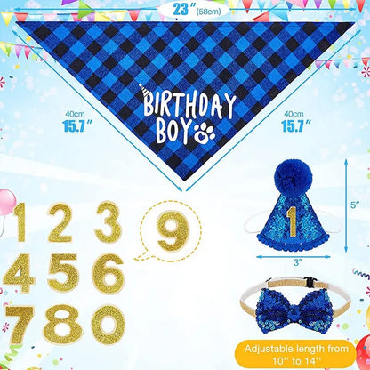 Dog Birthday Boy Party Set