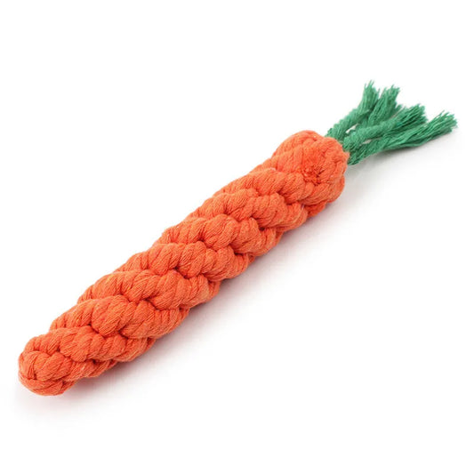 Carrot Rope Chew Toy