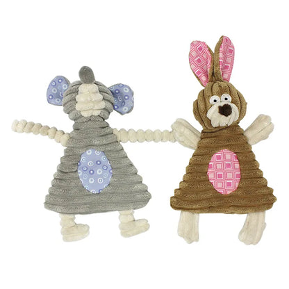 Bunny Crinkle Chew Toy