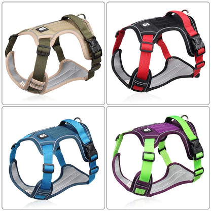 Adjustable Reflective Dog Harness